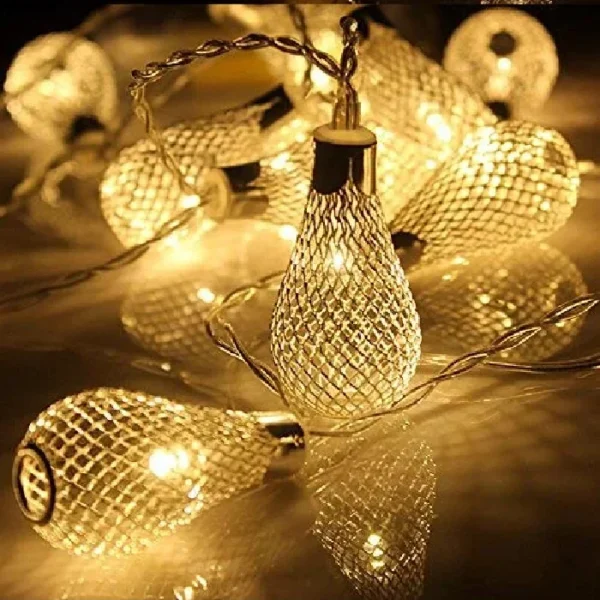 Metal Raindrop Light (Golden)